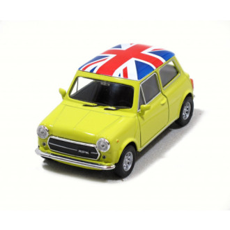 Welly Mini Cooper 1300 UK, Yellow 1:34-39