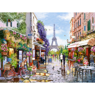 Castorland puzzle 3000 dílků - Květinová Paříž