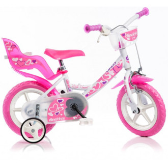 Dino Bikes Dětské kolo Little Heart 12"