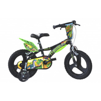 Dino Bikes Dětské kolo 614L-DS T. Rex černé 14"