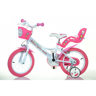 Dino Bikes Dětské kolo Hello Kitty Club 14"