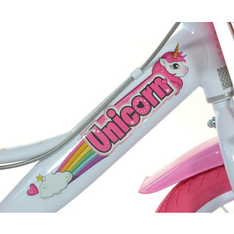 Dino Bikes Dětské kolo Unicorn Jednorožec 16"
