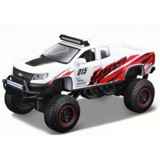 Maisto Rebels Chevrolet Colorado ZR2 4x4 Rebels (2017) Bílo-červený 1:40