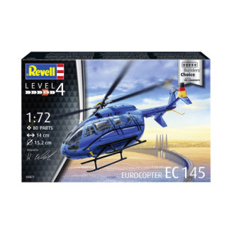 Revell ModelSet vrtulník 03877 Eurocopter EC 145 Builders Choice (1:72)