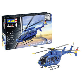 Revell ModelSet vrtulník 03877 Eurocopter EC 145 Builders Choice (1:72)