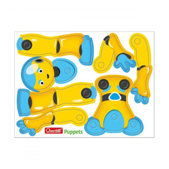 Quercetti Puppets nuts a bolts, šroubovací postavičky