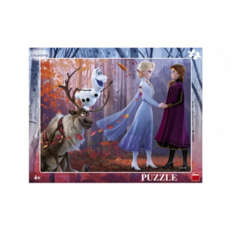Dino Deskové puzzle 40 dílků - Ledové královstí ll.