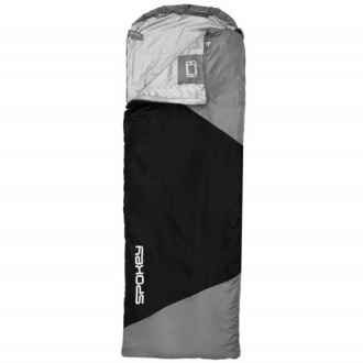 Spokey Ultralight 600 Spací pytel 210x75 cm, černo-šedý