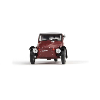 Velorex 16/350 (1966) - hnědá/šedá střední/černá 1:43