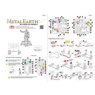 METAL EARTH 3D puzzle Avengers: Iron Man