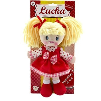 Teddies Hadrová bábika Lucka spievajúci slovensky, 30cm