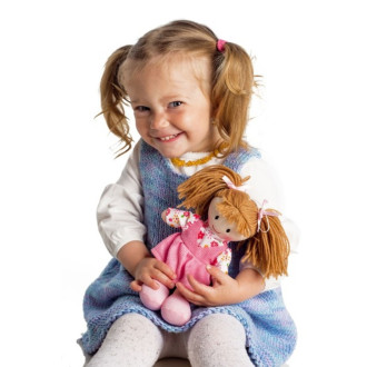 Teddies Hadrová panenka Verunka zpívající česky, 20cm