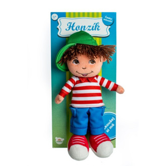 Teddies Hadrový panáček Honzík mluvící česky, 30cm