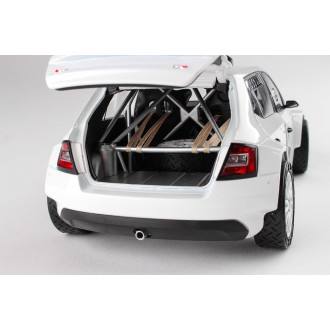 Abrex Škoda Fabia III R5 (2015) Bílá 1:18