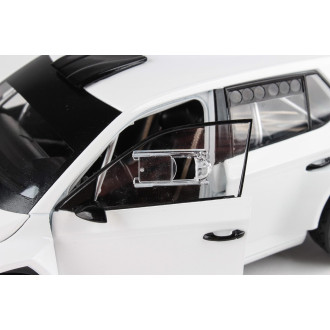 Abrex Škoda Fabia III R5 (2015) Bílá 1:18