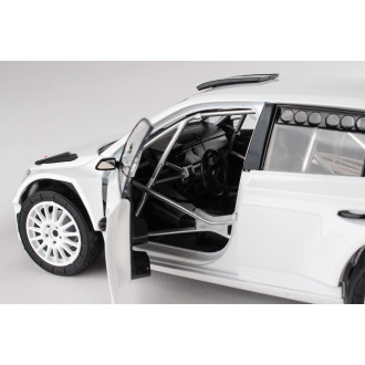 Abrex Škoda Fabia III R5 (2015) Bílá 1:18