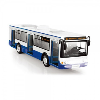 Teddies Autobus česky mluvící plast, na baterie 28cm