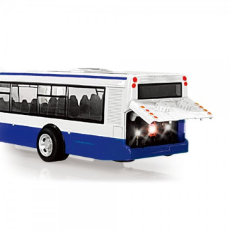 Teddies Autobus česky mluvící plast, na baterie 28cm