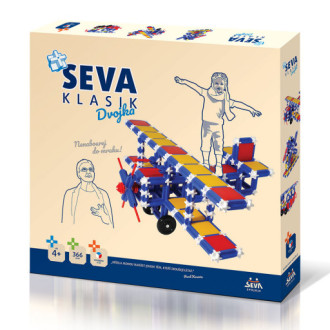 Stavebnice Seva Klasik Dvojka, 366 dílků