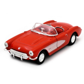 Welly Chevrolet Corvette convertible (1957), Červená 1:34-39