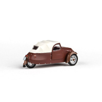 Velorex 16/350 (1966) - Hnědá/Světle Šedá/Hnědá 1:43