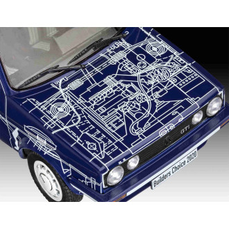 Revell ModelSet auto 67673 VW Golf GTI Builders Choice (1:24)