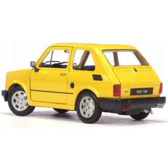 Welly Fiat 126 Žlutý 1:21