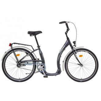 LIBERTY Městské jízdní kolo COMFY AL 1spd 26" 2026 antracitové