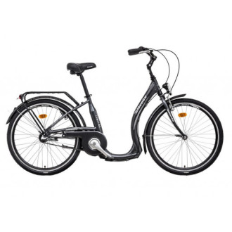LIBERTY Městské jízdní kolo COMFY AL 3spd 26" 2026 antracitové