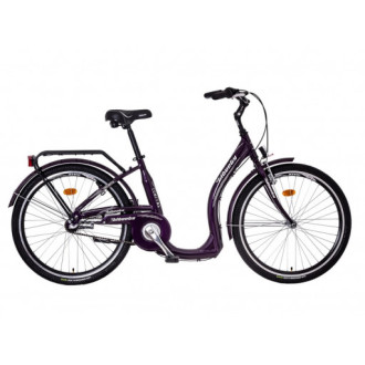 LIBERTY Městské jízdní kolo COMFY AL 3spd 26" 2026 fialové