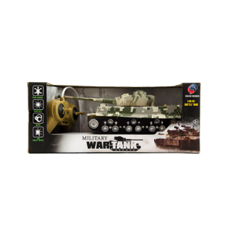 Teddies RC tank Tiger se zvukem a světlem