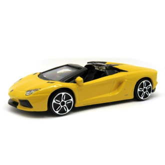 Lamborghini Aventador LP700-4 Roadster, Street Fire Collezione Bburago, žluté 1:43