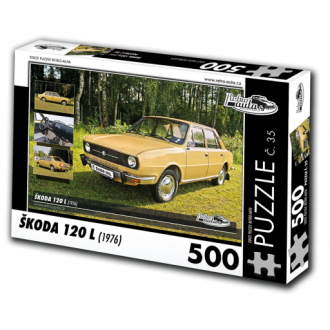 Puzzle č. 35, Škoda 120 L (1976) 500 dílků