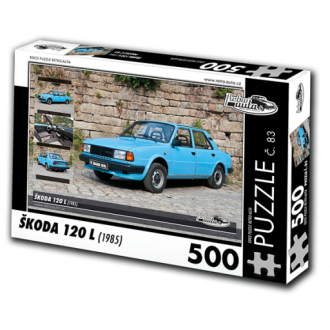 Puzzle č. 83, Škoda 120 L (1985) 500 dílků