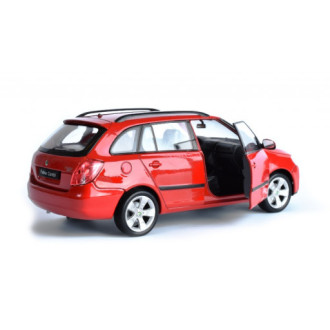 Welly Škoda Fabia Combi Červená (2009) 1:24