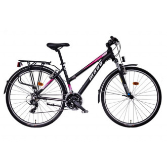 Mayo XR Basic Trek Flat dámské trekové kolo 2025 černo-růžová