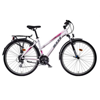 Mayo XR Tour Trek Flat Dámské trekové kolo 2025 bílo-růžová
