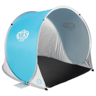 Plážový stan NILS Camp NC3173 modro-šedý