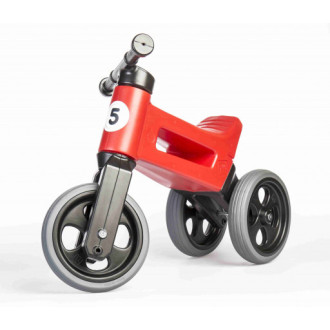Odrážedlo FUNNY WHEELS Rider Sport červené 2v1