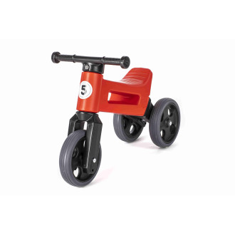 Odrážedlo FUNNY WHEELS Rider Sport červené 2v1