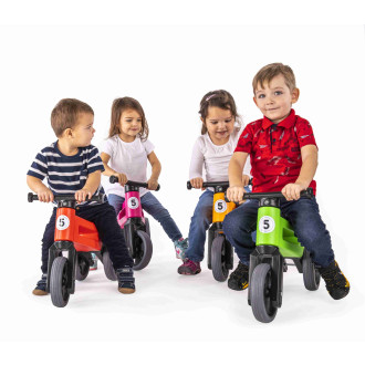 Odrážedlo FUNNY WHEELS Rider Sport červené 2v1