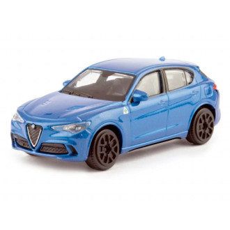 Alfa Romeo Stelvio, Street Fire Collezione Bburago, modrá 1:43