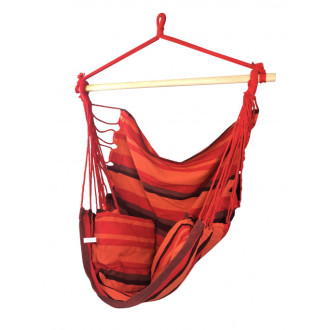 Sedco Závěsné houpací křeslo Swing, Červené, 100 kg