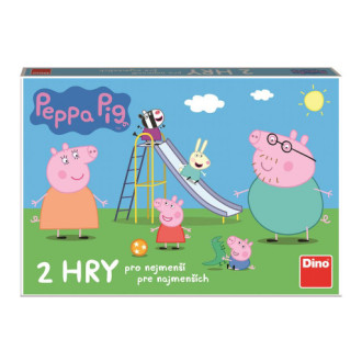 Dino PEPPA PIG Pojď si hrát a skluzavky Dětská hra