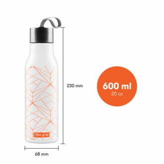 Plastová láhev Think of Me, 600 ml