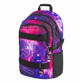 BAAGL Školní batoh Skate Galaxy