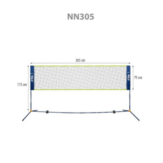 Nils NN305 Skládací síť pro badminton