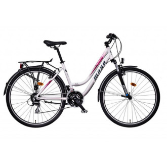 Mayo XR Basic Trek Low Dámské trekové kolo 2025 bílo-růžové