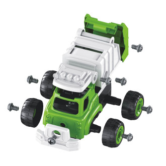 BUKI RC Stavebnice Popelářské auto 2v1
