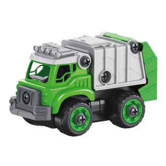 BUKI RC Stavebnice Popelářské auto 2v1